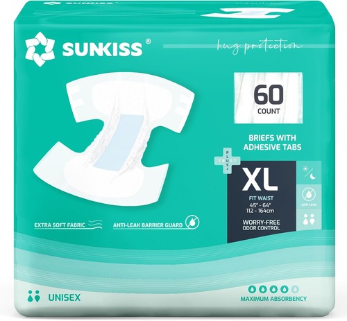 Sunkiss adult nappies with - nappies,