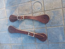 Sporenriemen Western neu Leder braun