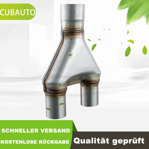 Edelstahl auspuff rohr - y,