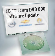 OPEL CD 500 zu DVD 800 Software Update / Upgrade inkl. Designs & Firmware Update