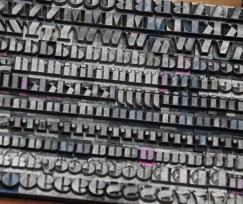Bodoni 20p bleischrift - 20p,