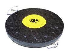 Treibteller m. CL gelb passend Taski XP-R  Igelbelag - 380 mm Ø