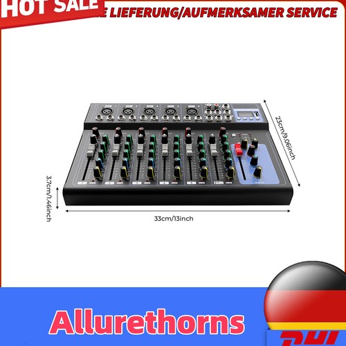 Kanal audio mischpult - 7,