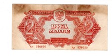 Polen POLEN Banknote 2 ZLOTYCH