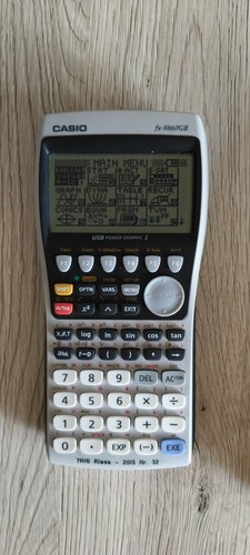 Casio 9860gii - casio, fx-9860gii