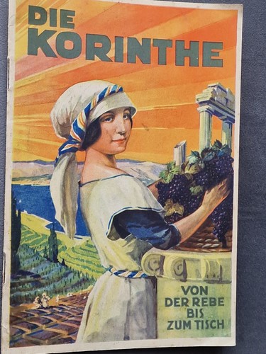 Die korinthe von der - die, rebe