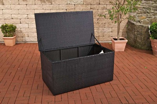 Auflagenbox schwarz - auflagenbox, l