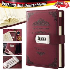 A5 Tagebuch mit Schloss