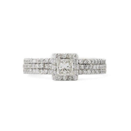 Ring mit diamant - diamant, brillanten