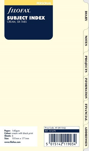 Filofax 131678 personal - 131678,