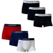 Lacoste 3er Pack Casual Trunks