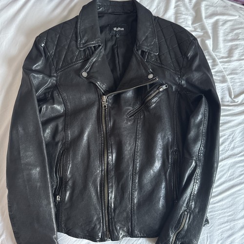 Tigha herren leder jacke neu - herren,