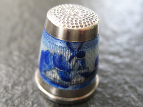 Fingerhut silber 925 mit - silber,