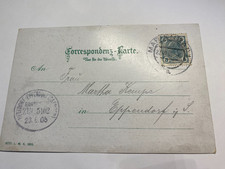 1097 Bahnpost HETZDORF - EPPENDORF, Zug 5402 am 23.6.05 - Schmalspurbahn