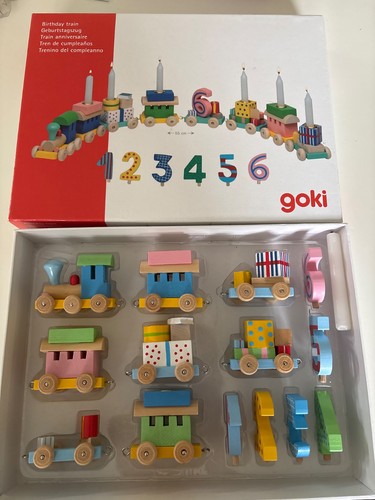 Goki geburtstagszug holz - geburtstagszug, +