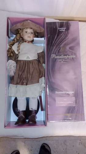 Porzellan puppe adelie - porzellan-puppe,