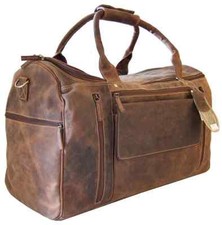 GreenBurry Reisetasche Large 53*36*26 cm Rind-Leder Sport-Tasche Weekender 1736
