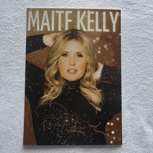 Autogrammkarte maite kelly - autogrammkarte,