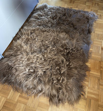 *Ausverkauf’* XXL Islandlammfell Fellteppich Ca 155x100 CM