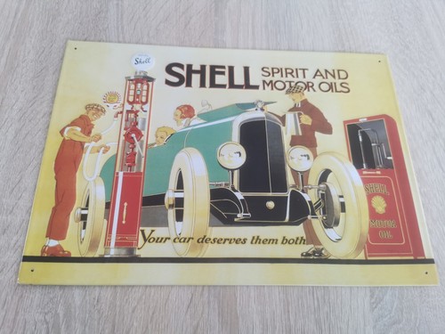 Shell edition blechschild - shell,