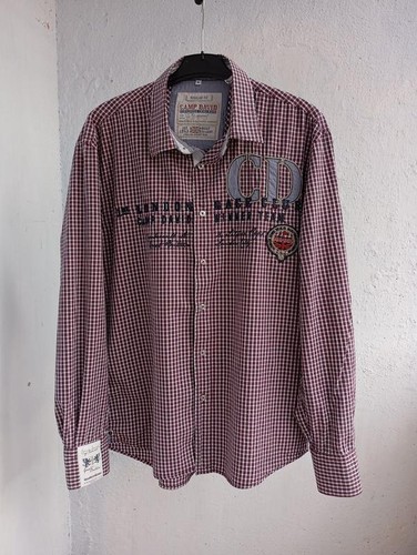 Men camp david shirt navy - shirt,