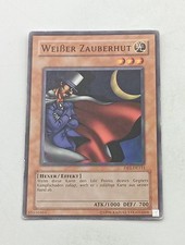 Yu-Gi-Oh Einzelkarte Weißer Zauberhut bespielt