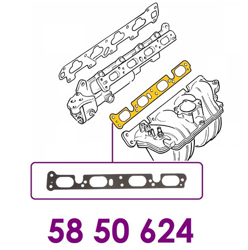 Dichtung saugrohr flansch - dichtung,