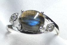 💙Ring 925 Silber Gr 18,4