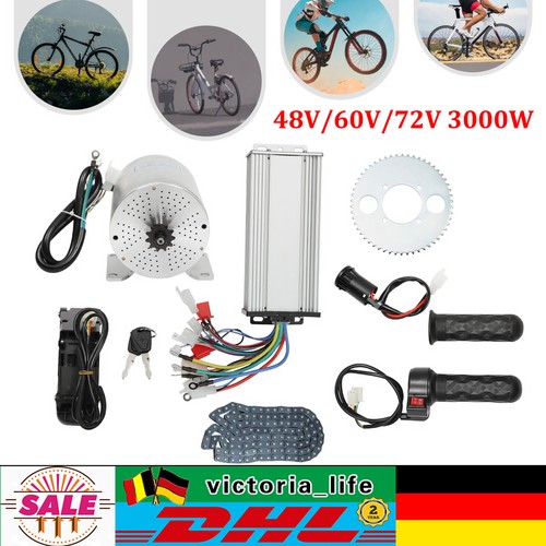 3000w 72v bldc - 3000w, 48/60/72v