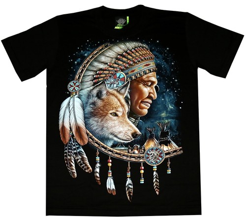 Shirt wolf häuptling s - t-shirt,