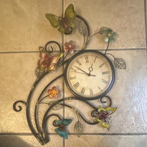 Metall wanduhr rund - wanduhr, analog