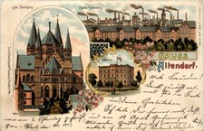 Gruss aus Altendorf - Litho -