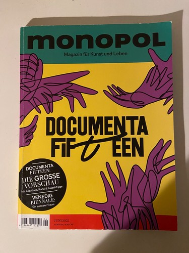 Monopol magazin documenta - magazin,