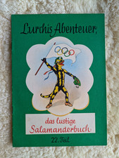 Lurchis Abenteuer, das lustige Salamanderbuch Heft Vintage 22. Teil super Zustan