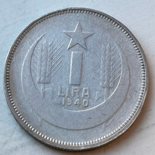 Lira 1940 türkei - 1, mustafa