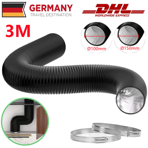 ø100 150mm abluftschlauch - Ø100/150mm,
