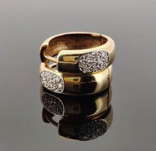 Ohrringe Creolen 585 / 14K -