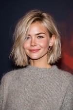 Ombre Champagner Blond Wave