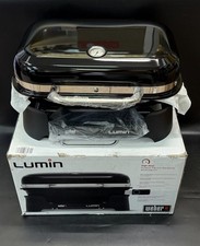 Weber Lumin BLK Elektrogrill 2200 Watt. 92010979 schwarz Grill NEU