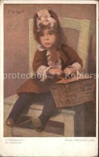 Kuenstlerkarte Franz Wiesenthal Schnupperle