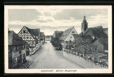 Zirndorf, Mittlere Hauptstraße, Ansichtskarte 