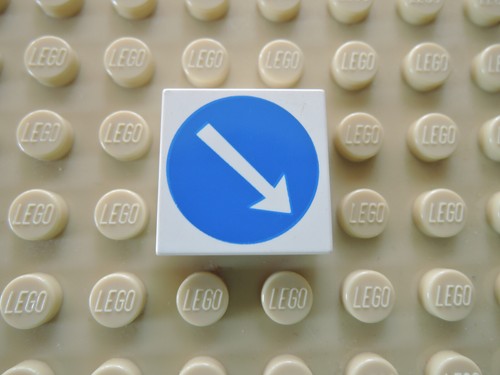 Lego fliese 3068bp50 - fliese, weiß