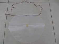 Hochzeit Deko Kirchenbänke Schleifen weiß rund 27 Stück