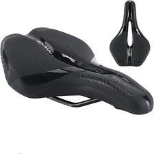 Fahrradsattel Herren Bequem, Memory Schaum Radsattel Weicher Gel Ergonomisch