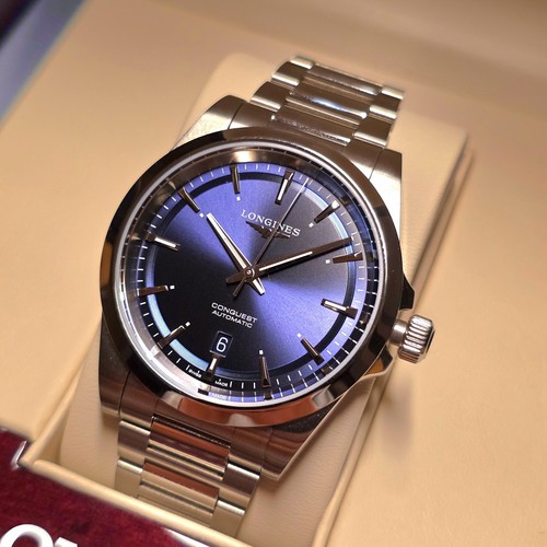 Longines conquest 41mm - blau, |