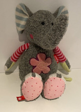 Sigikid Elefant 38709 Sweety Patchwork Schlummerfigur Kuscheltier Stofftier