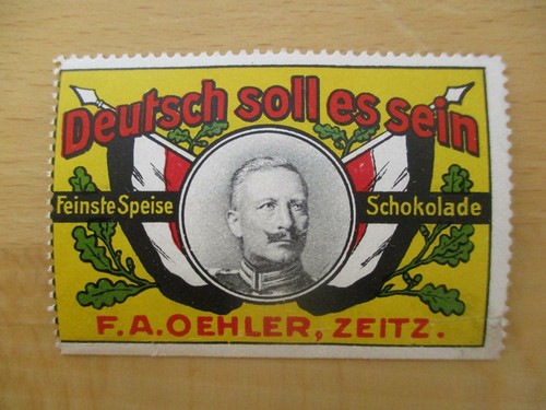 Reklamemarke f a - reklamemarke, f.a