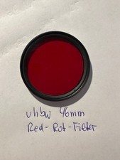 Farb - Filter - Rot 46 mm vhbw Red