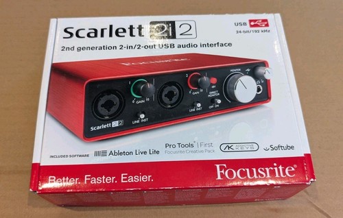 Focusrite scarlett 2i2 2nd - focusrite, (2nd
