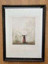 Werner Lichtner-Aix Original Farbradierung Provence nummeriert 44/75 signiert